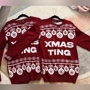 Men's Red Christmas Sweater by MAN